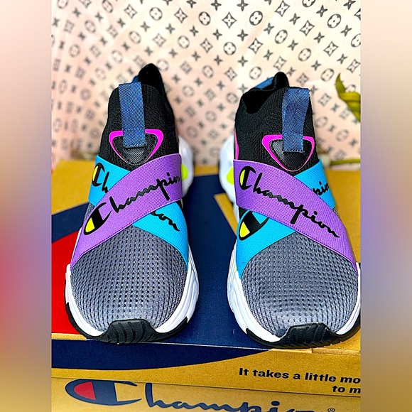 NIB Champion Men’s Hyper Cross Lo Sneakers - Picture 4 of 7